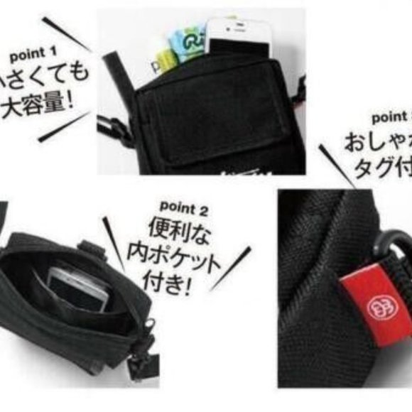 19ss STUSSY Mini Shoulder Bag Novelty TOKYO LONDON PARIS - Picture 3 of 3
